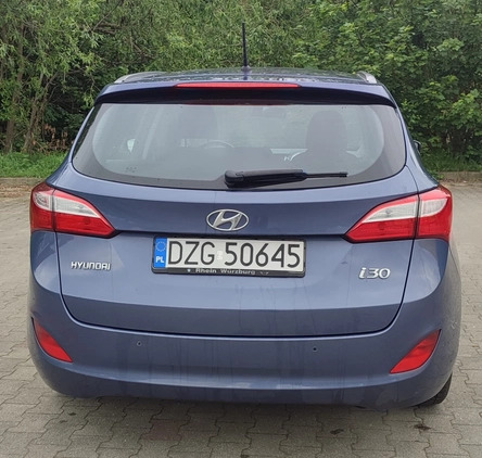 Hyundai I30 cena 28900 przebieg: 233400, rok produkcji 2013 z Zgorzelec małe 254